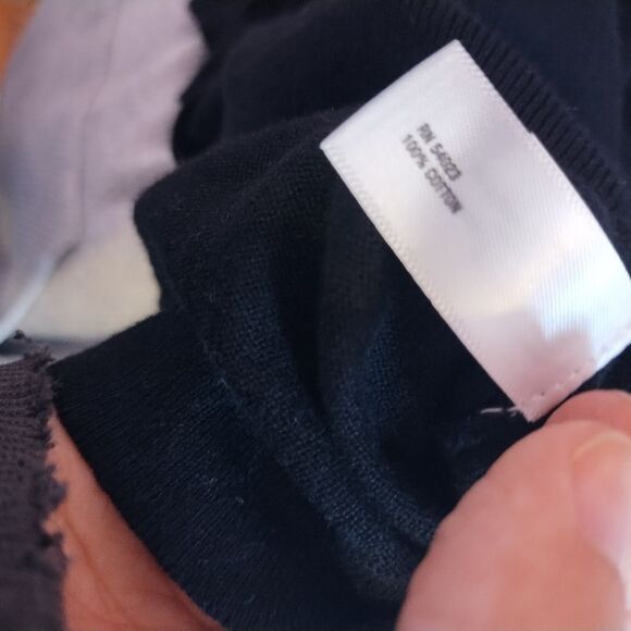 Gap | Black Cotton Cardigan Sweater‎ Small - Picture 7 of 8